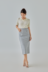 Christabel Knit Pencil Skirt