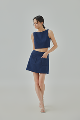 Hope Tweed Mini A-Line Skirt