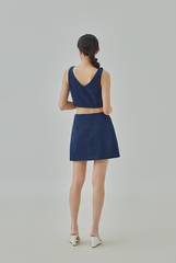 Hope Tweed Mini A-Line Skirt
