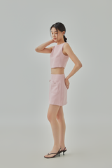 Hope Tweed Mini A-Line Skirt
