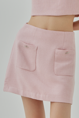 Hope Tweed Mini A-Line Skirt