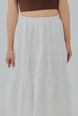 Baylee Embroidered Maxi Skirt