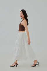Baylee Embroidered Maxi Skirt