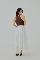 Baylee Embroidered Maxi Skirt