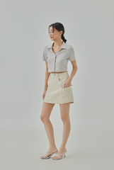 Cardine Utility Mini A-Line Skirt