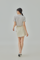 Cardine Utility Mini A-Line Skirt