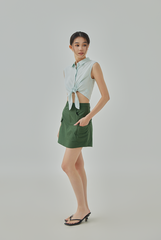 Cardine Utility Mini A-Line Skirt