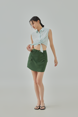 Cardine Utility Mini A-Line Skirt