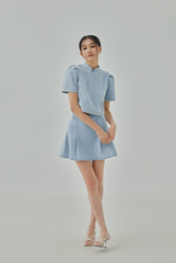 [B1F1] Liley Mini A-Line Denim Skirt