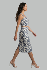 Liana Printed Midi Skirt