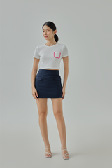 Zoey High-Waist Mini Skirt