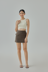 Zoey High-Waist Mini Skirt