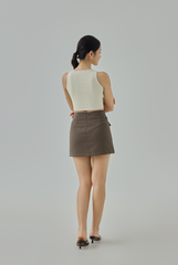 Zoey High-Waist Mini Skirt