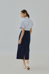 Evie Utility Midi Skirt