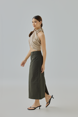 Evie Utility Midi Skirt