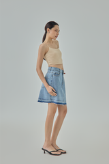Clarice Mini Denim Skirt