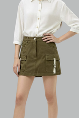 Morgan Utility Mini Skirt