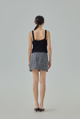 Brilie Floral Printed Mini Skirt