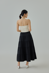 Octina Tiered Midi Skirt