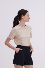 Jelani Tailored Shorts in Black