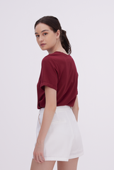Jelani Tailored Shorts in White