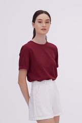 Jelani Tailored Shorts in White