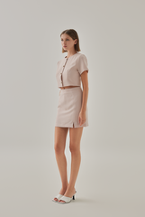 Laina A-Line Skort in Rose