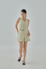 Layden Tailored Tweed Shorts
