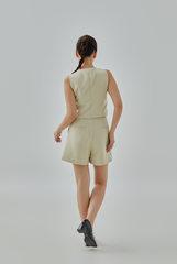 Layden Tailored Tweed Shorts