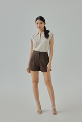 Kell Double Pleated Shorts