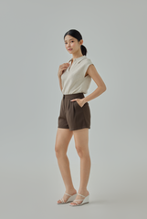 Kell Double Pleated Shorts