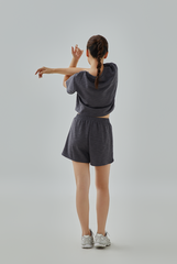 Ryla Elastic Waist Shorts