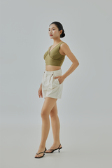 Catalina High Waisted Tailored Shorts
