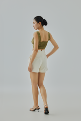Catalina High Waisted Tailored Shorts