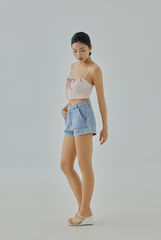 Zaelia Denim Shorts