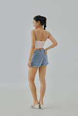 Zaelia Denim Shorts