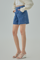 Averey Denim Utility Shorts