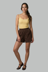 Inara Elastic Waist Shorts