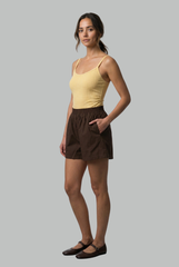 Inara Elastic Waist Shorts