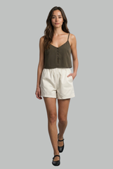 Inara Elastic Waist Shorts