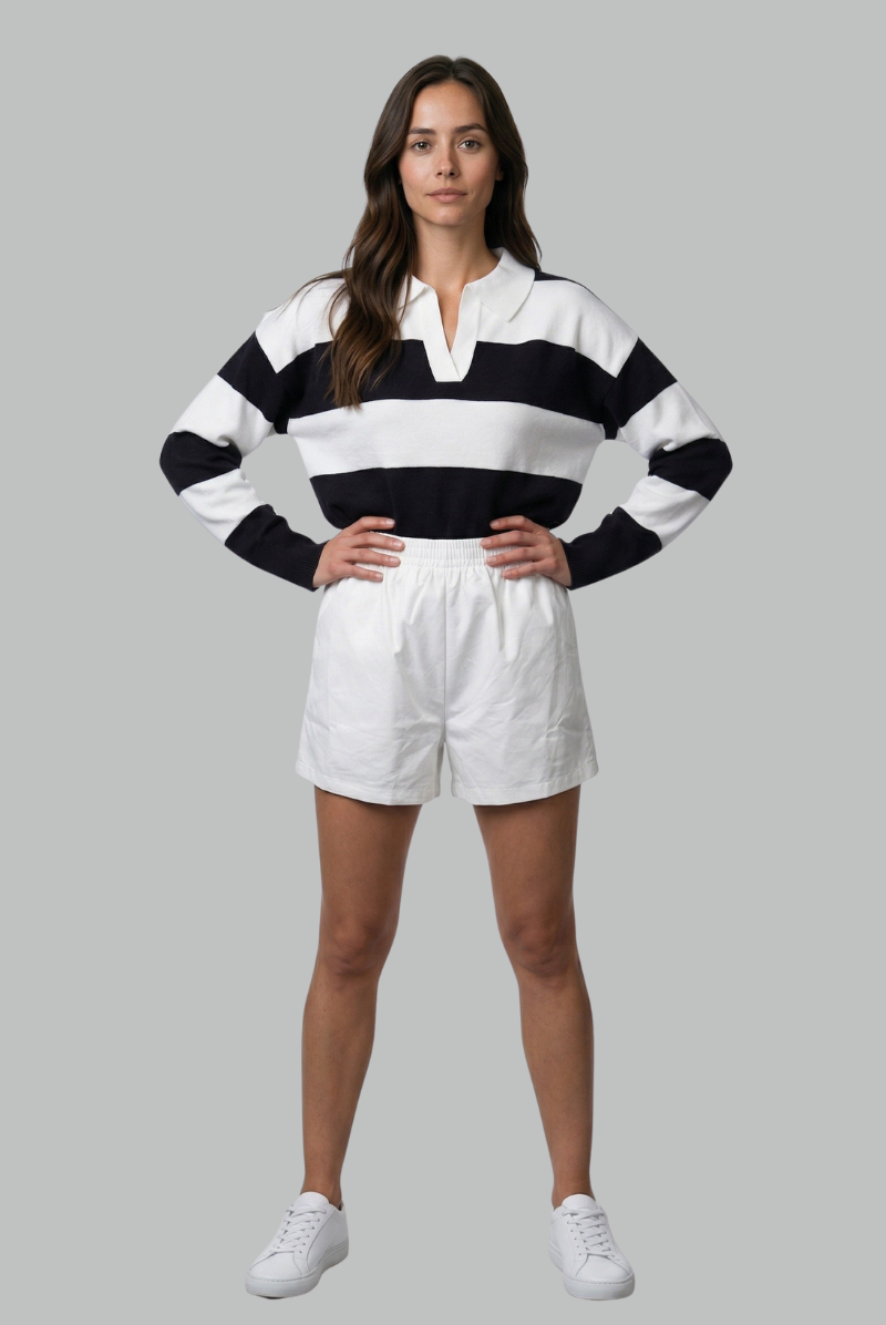 Inara Elastic Waist Shorts