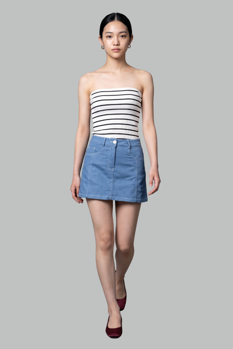 Arielle Denim Skort