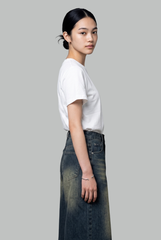 Jovie Washed Denim Shorts