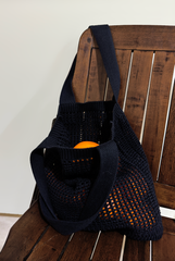 Hollow Knitted Shoulder Bag