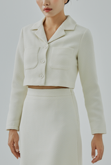 Eri Waffle Textured Blazer