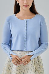 Pixie Buttons Knit Cardigan