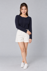 Pixie Buttons Knit Cardigan