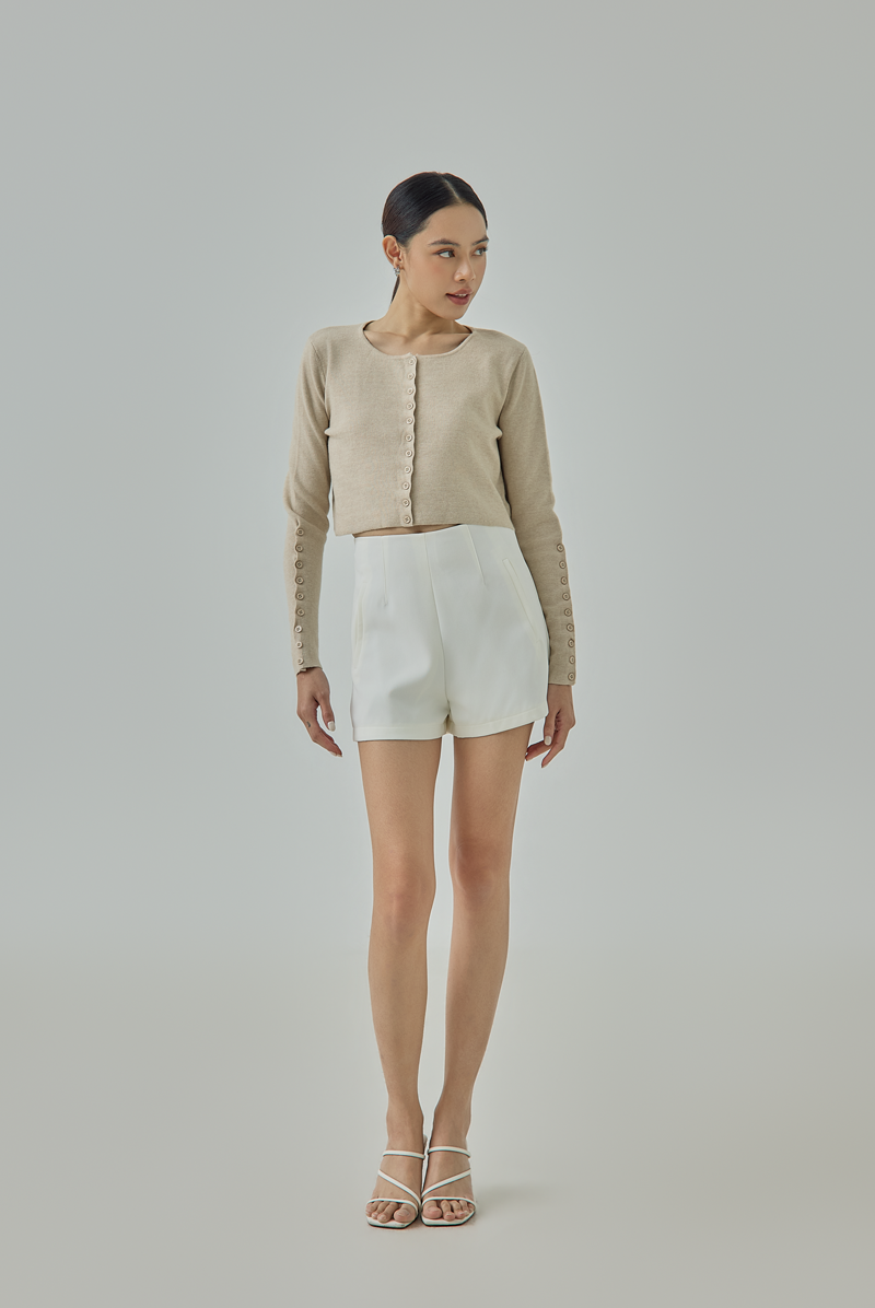 Pixie Buttons Knit Cardigan