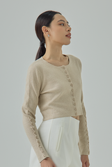 Pixie Buttons Knit Cardigan