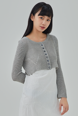 [B1F1] Giselle Button-Up Cardigan